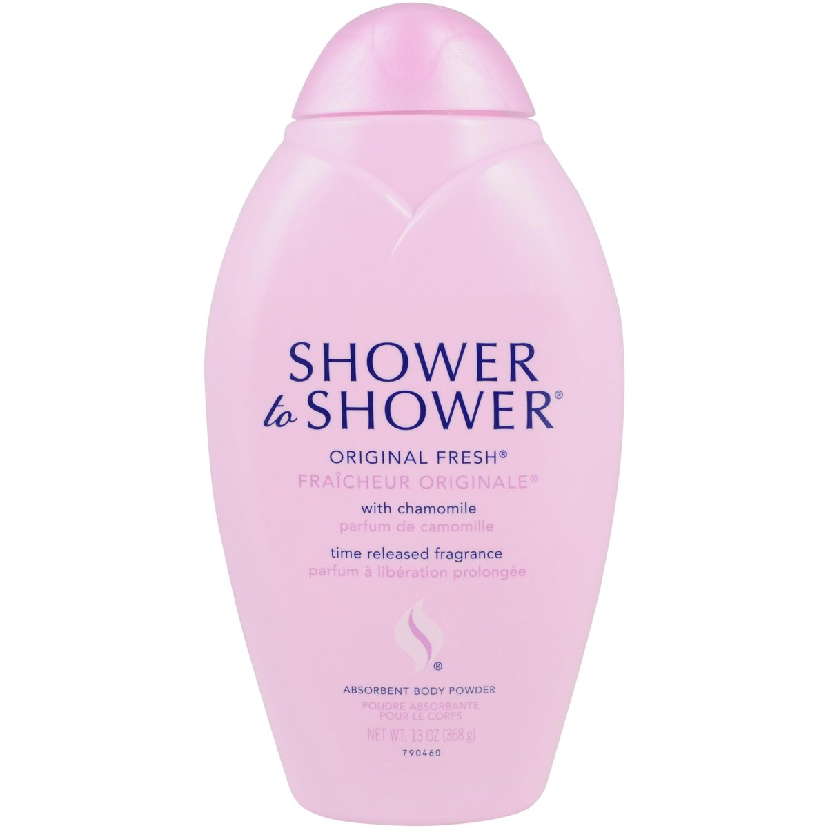 Shower to Shower Original Fresh Body Powder mit Kamille für Männer & Frauen, Talkumfrei, Schweißabsorbierend, Verhindert Scheuern & Geruch, 13 Unzen