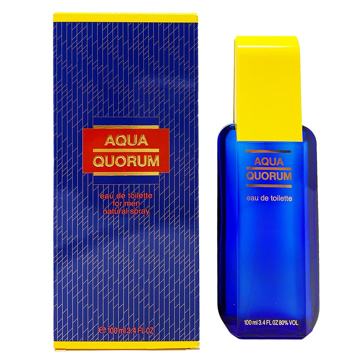 AQUA QUORUM von Antonio Puig EDT Spray 3.4 oz für Herren
