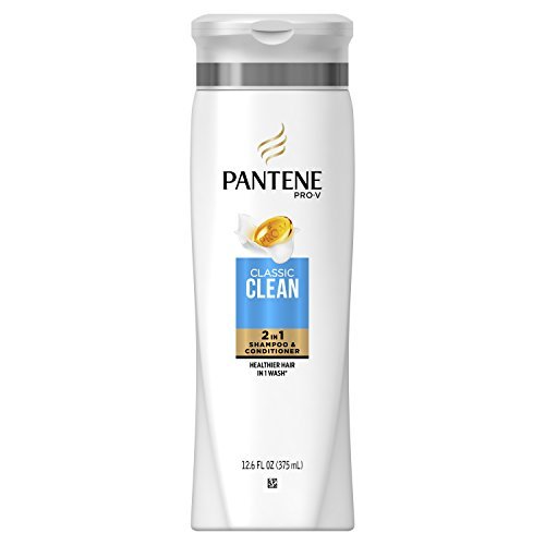 Pantene 2-in-1 Shampoo & Conditioner Classic Clean 12,6 oz (2er-Pack) – Tägliche Reinigung & Pflege