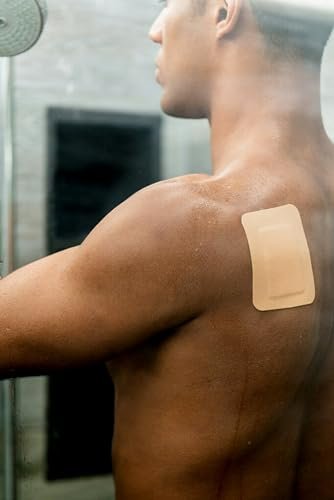 Nexcare Absolute Waterproof Klebeverband mit Gaze-Pad, Einheitsgröße, 4 Stück