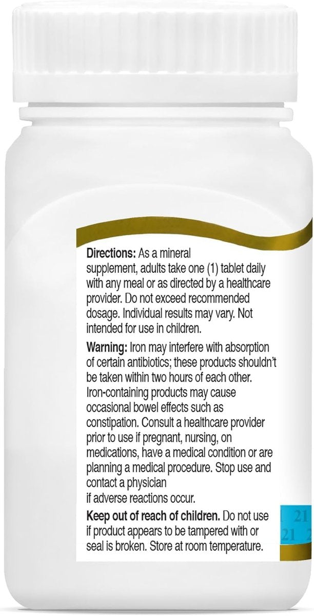 21st Century Slow Release Eisen Tabletten, 60 Stück (3er-Pack)