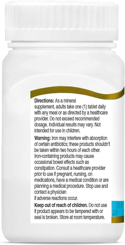 21st Century Slow Release Eisen Tabletten, 60 Stück (3er-Pack)