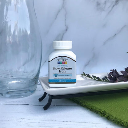 21st Century Slow Release Eisen Tabletten, 60 Stück (3er-Pack)