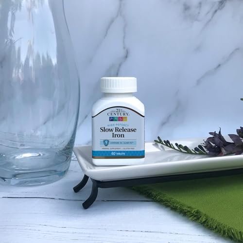 21st Century Slow Release Eisen Tabletten, 60 Stück (3er-Pack)