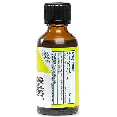 Thursday Plantation 100% reines australisches Teebaumöl – 50 ml – Natürliches ätherisches Öl – Reinigt und pflegt die Haut – Hergestellt in Australien