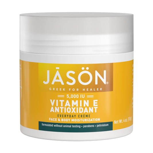 JASON Vitamin E 5.000 IE Feuchtigkeitscreme für Gesicht und Körper, 118 ml