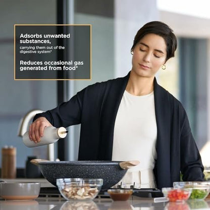 Integrative Therapeutics Aktivkohle – Verdauungs- und Darmgesundheit Nahrungsergänzungsmittel* – Effektive gastrointestinale Unterstützung* – Glutenfrei & laktosefrei – 100 Kapseln (50 Portionen)