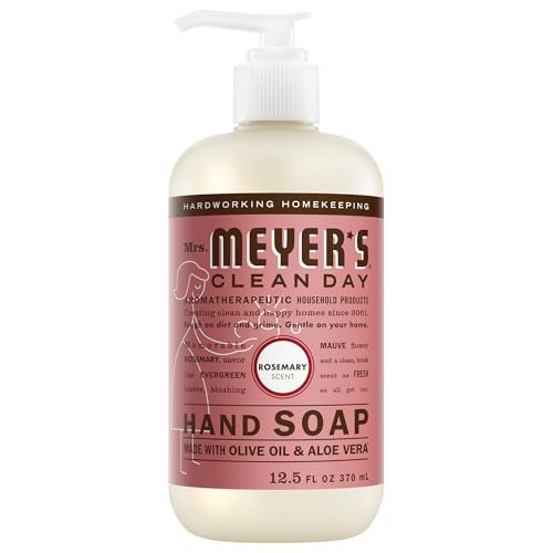 Mrs. Meyer's Clean Day Handseife, Rosmarin-Duft, 12,5 Fl Oz Flasche