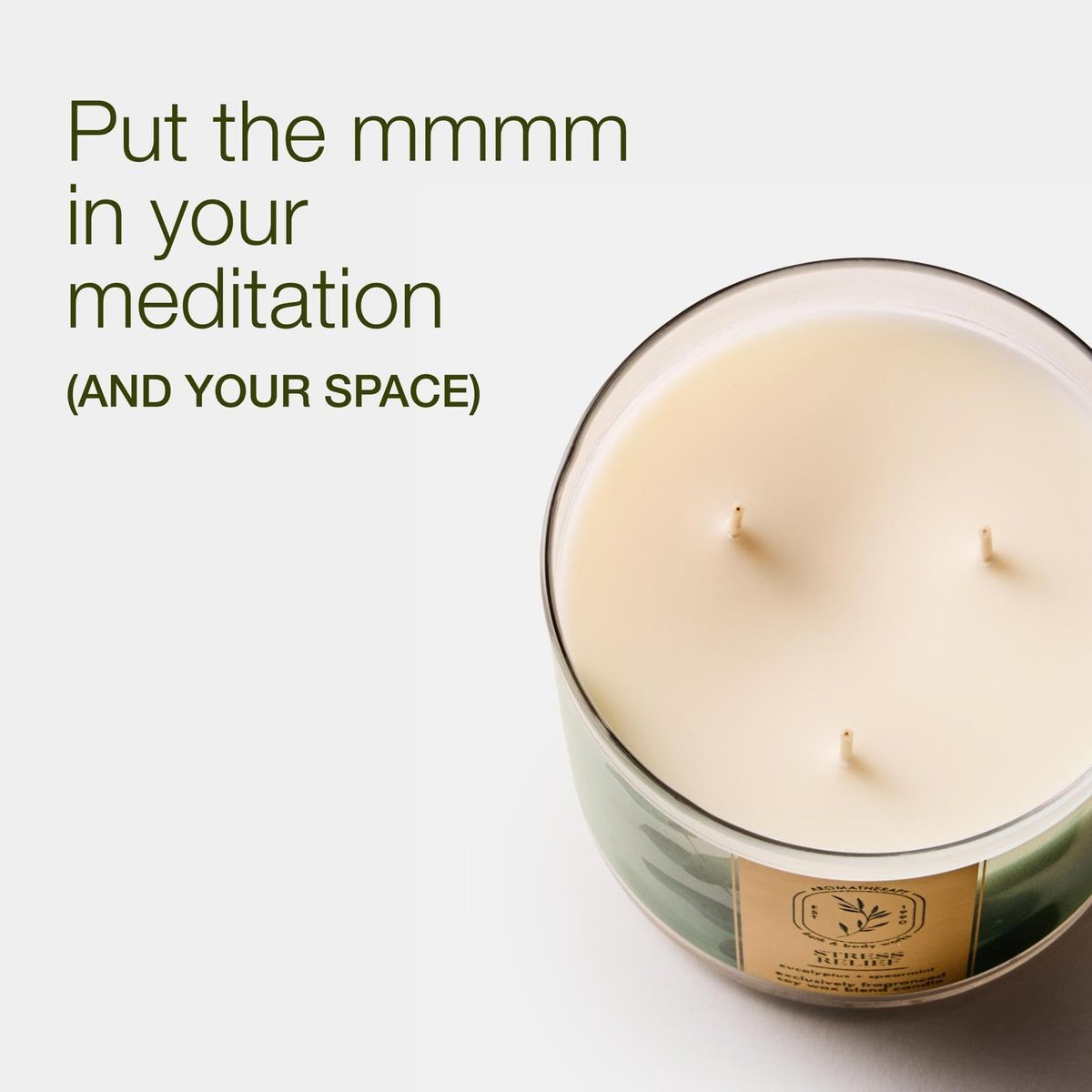 Bath & Body Works Eucalyptus Spearmint 3-Docht-Kerze – Duftkerze für Zuhause – Lang anhaltender, raumfüllender Duft – Hohe Duftölkonzentration – Sojawachsmischung