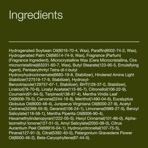 Bath & Body Works Eucalyptus Spearmint 3-Docht-Kerze – Duftkerze für Zuhause – Lang anhaltender, raumfüllender Duft – Hohe Duftölkonzentration – Sojawachsmischung