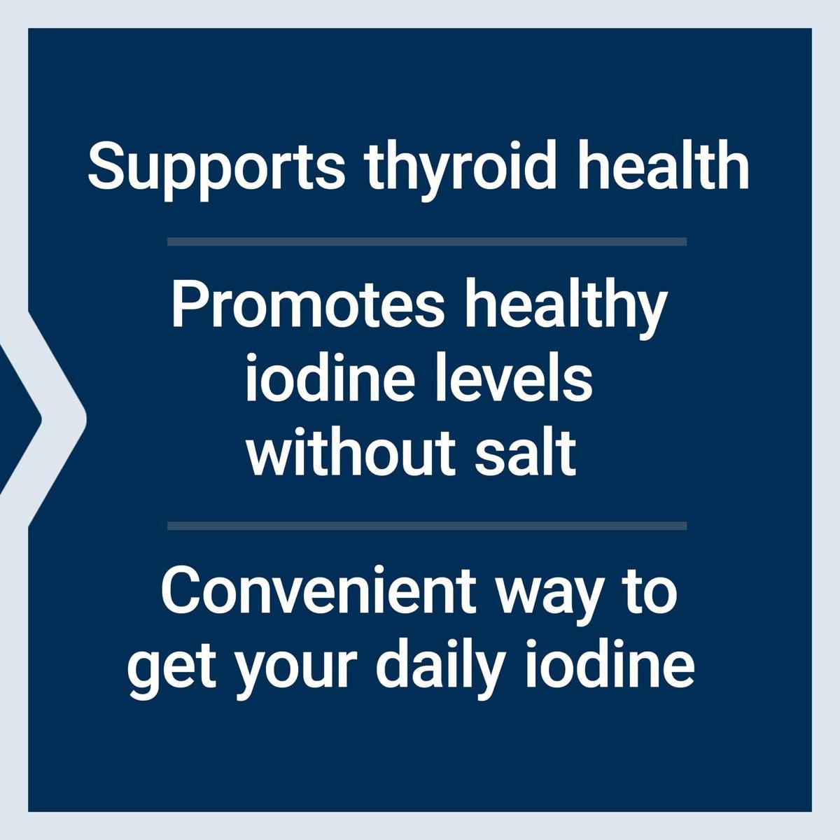 Life Extension Sea-Iodine™ – Jod aus Meeresalgen und Blasentang, unterstützt gesunde Schilddrüsenfunktion, nicht-GVO, glutenfrei, vegetarisch, 60 Kapseln