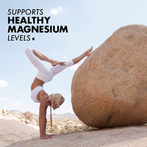Bluebonnet Nutrition Magnesium 400 mg Chelated Magnesium Aspartat – Tägliches Mineral für Herz & Knochen*, vegan, nicht-GVO – 100 Kapseln