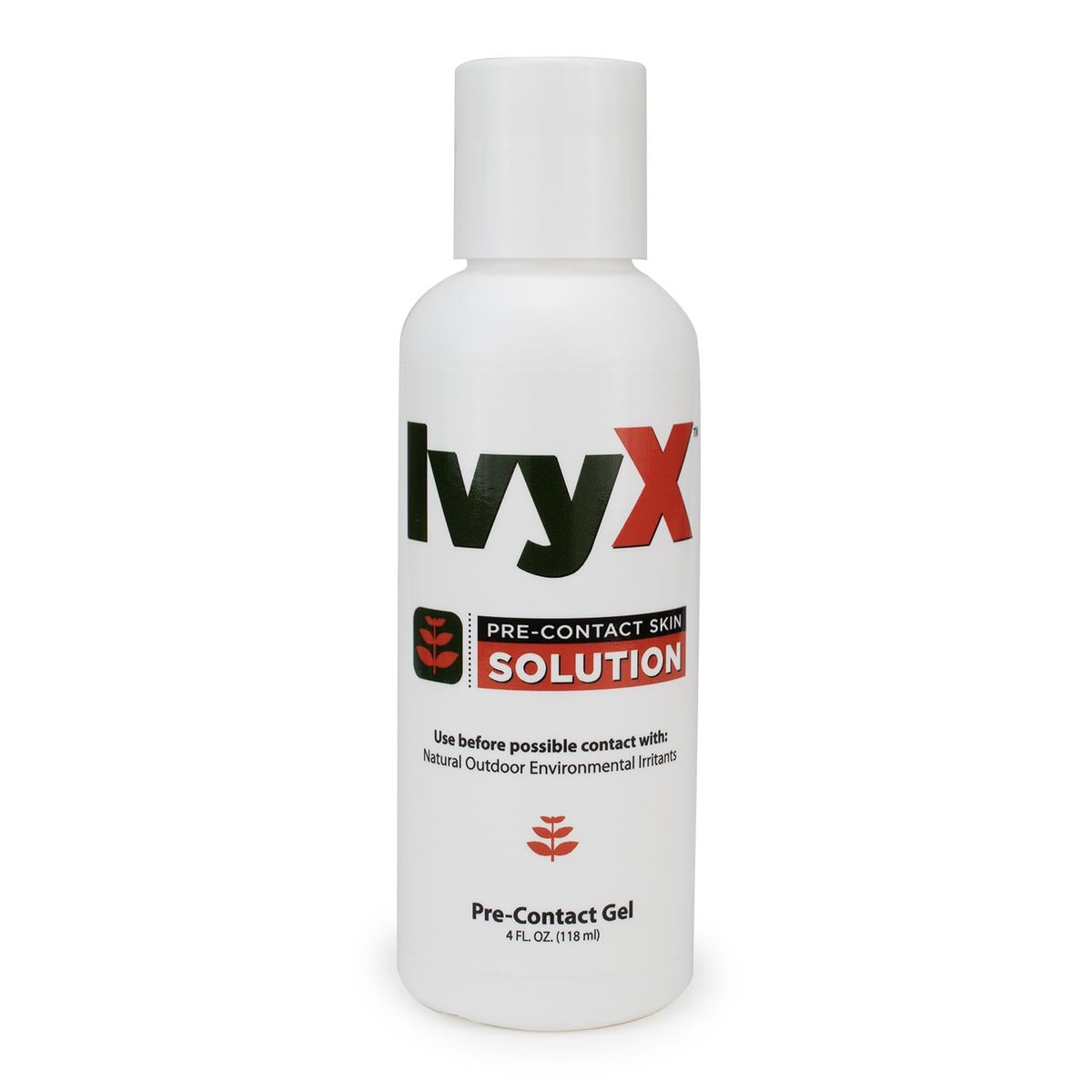 CoreTex Ivy X Pre-Contact Poison Ivy Protection Gel - 4oz Flasche - USA-gefertigter Barriereschutz gegen Giftefeu, Gifteiche und Giftsumach - Schnelltrocknend & ohne Kreide