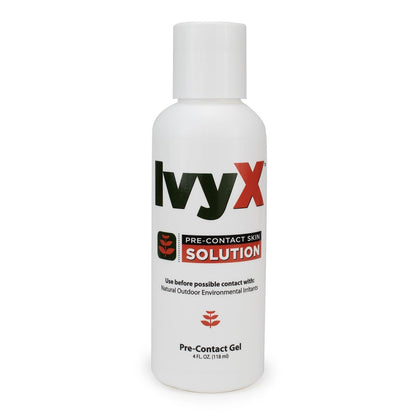 CoreTex Ivy X Pre-Contact Poison Ivy Protection Gel - 4oz Flasche - USA-gefertigter Barriereschutz gegen Giftefeu, Gifteiche und Giftsumach - Schnelltrocknend & ohne Kreide