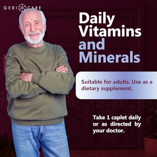 GeriCare Thera M Multivitamin-Kapseln – Vitamine und Mineralien für maximale Nährstoffunterstützung und antioxidativen Schutz, 100 Kapseln