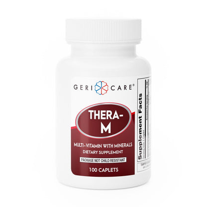 GeriCare Thera M Multivitamin-Kapseln – Vitamine und Mineralien für maximale Nährstoffunterstützung und antioxidativen Schutz, 100 Kapseln