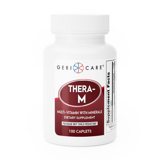 GeriCare Thera M Multivitamin-Kapseln – Vitamine und Mineralien für maximale Nährstoffunterstützung und antioxidativen Schutz, 100 Kapseln