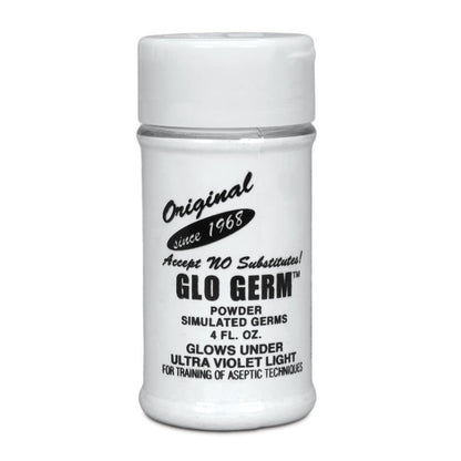 Glo Germ Pulver – 4 Unzen Weißes Handhygiene-Schulungspulver
