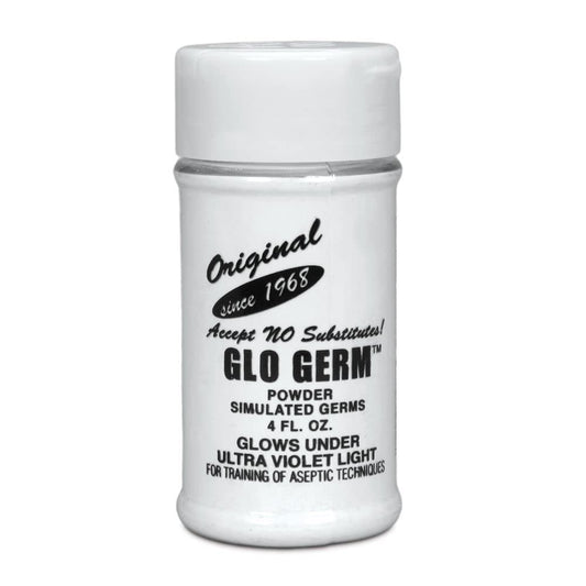 Glo Germ Pulver – 4 Unzen Weißes Handhygiene-Schulungspulver