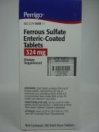 Eisen(II)-sulfat 324 mg magensaftresistente rote Tabletten, 100 Stück