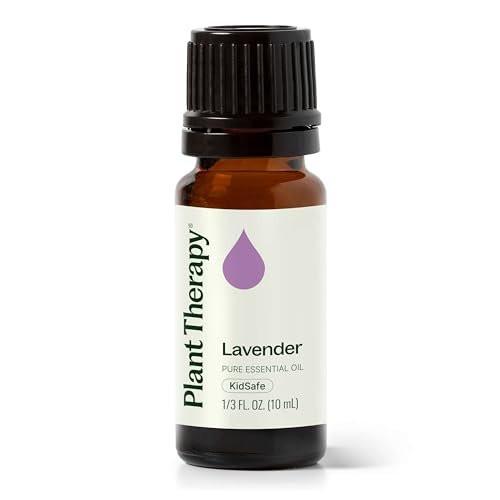 Plant Therapy Lavendel Ätherisches Öl 100% Rein, Unverdünnt, Therapeutische Qualität, Aromatherapie Diffuser für Entspannung und Körperpflege, Gesunde Haut und Haare, 10 ml (1/3 oz)