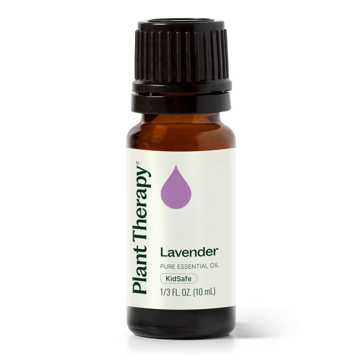 Plant Therapy Lavendel Ätherisches Öl 100% Rein, Unverdünnt, Therapeutische Qualität, Aromatherapie Diffuser für Entspannung und Körperpflege, Gesunde Haut und Haare, 10 ml (1/3 oz)