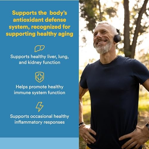 Natural Factors N-Acetyl-L-Cystein 500 mg – Unterstützt gesunde Leber & Lunge, Antioxidans & Immunsystem – 90 vegane Kapseln
