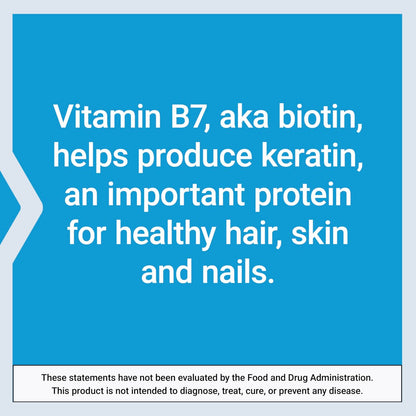 Life Extension Biotin 600 mcg – Vitamin B7 für schönes Haar, Nägel und mehr – 100 Kapseln, glutenfrei, nicht-GVO