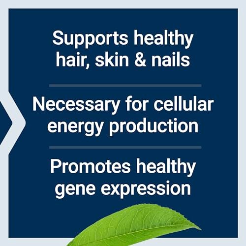 Life Extension Biotin 600 mcg – Vitamin B7 für schönes Haar, Nägel und mehr – 100 Kapseln, glutenfrei, nicht-GVO