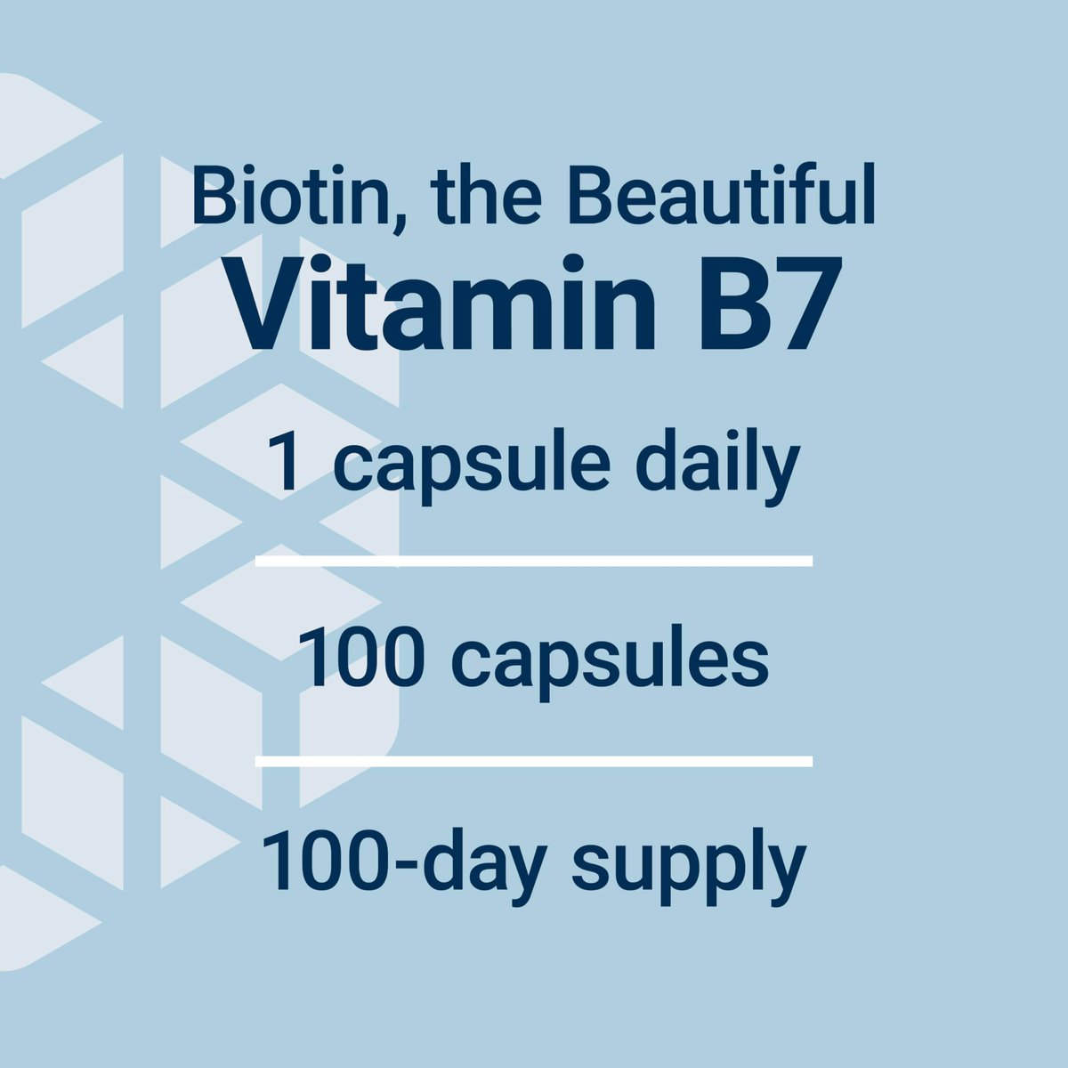 Life Extension Biotin 600 mcg – Vitamin B7 für schönes Haar, Nägel und mehr – 100 Kapseln, glutenfrei, nicht-GVO