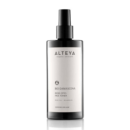 Alteya Organics Bio-Gesichtswasser USDA-zertifiziert Bio-Hautpflege 200 ml – Ausgleichendes und klärendes Rosenwasser mit bulgarischem Rosenöl