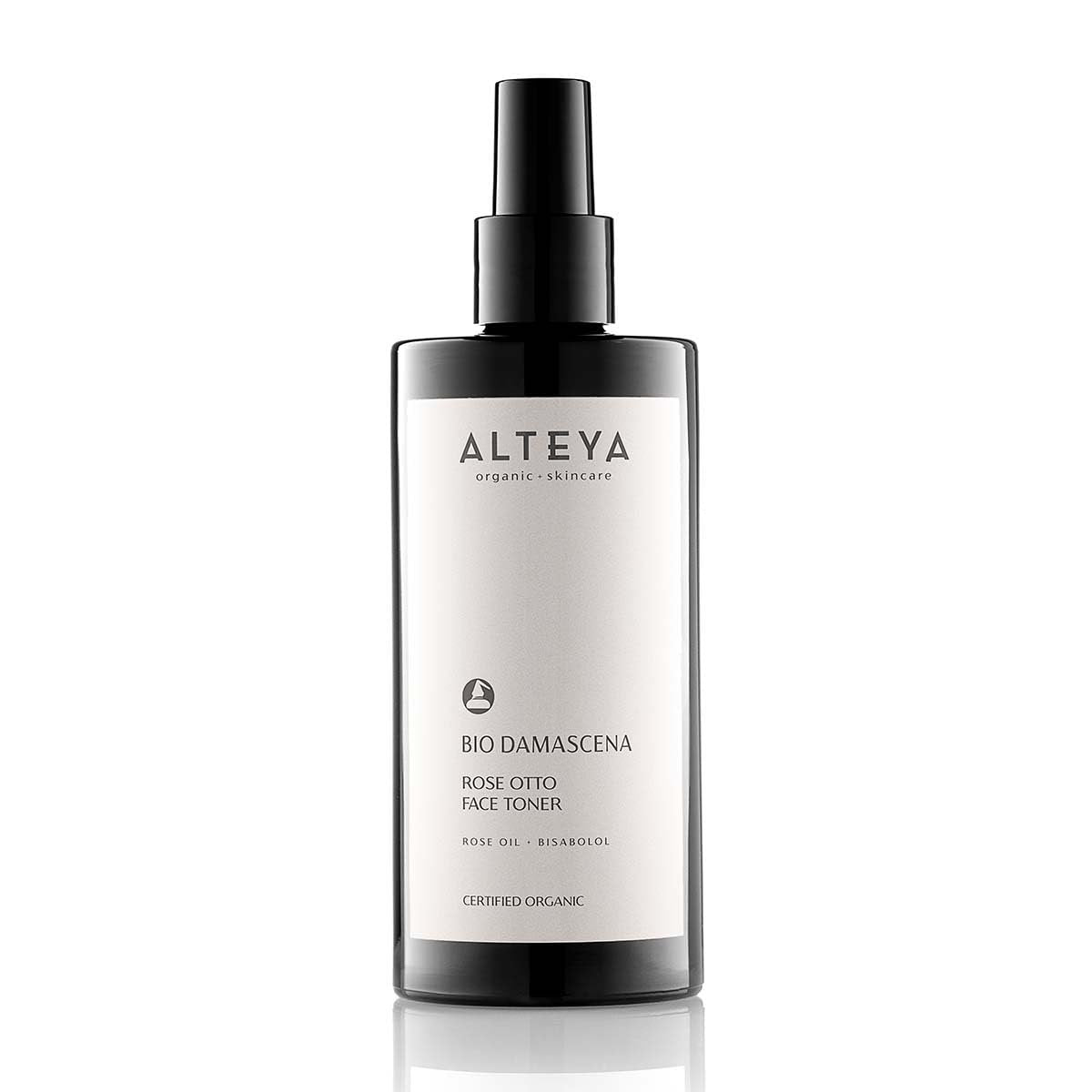 Alteya Organics Bio-Gesichtswasser USDA-zertifiziert Bio-Hautpflege 200 ml – Ausgleichendes und klärendes Rosenwasser mit bulgarischem Rosenöl