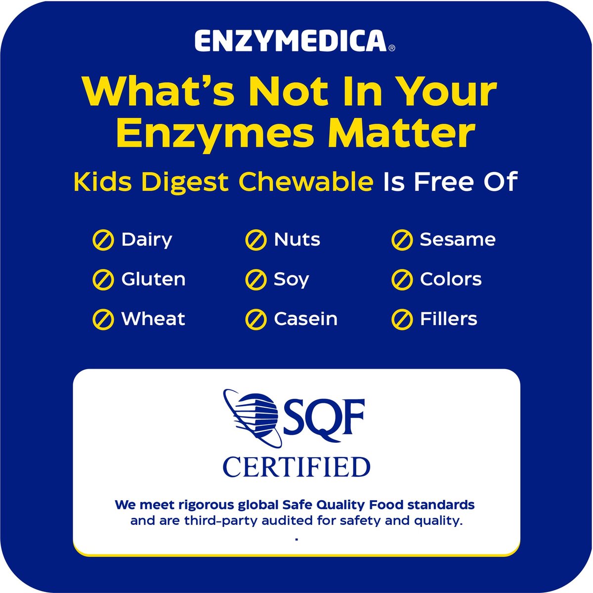 ENZYMEDICA Kids Digest Chewable Kapseln – 60 Stück, Verdauungsenzyme für Kinder