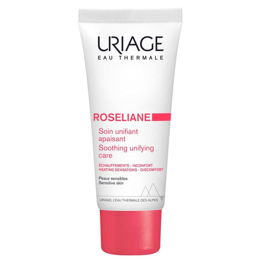 Uriage Roséliane Sichtbare Rötungen Neutralisierende Reichhaltige Pflege mit Rotalgen + Ceramiden + Sheabutter – Beruhigt, Nährt und Reduziert sichtbare Rötungen – Reichhaltige Gesichtspflege für langanhaltenden Komfort – Nicht komedogen