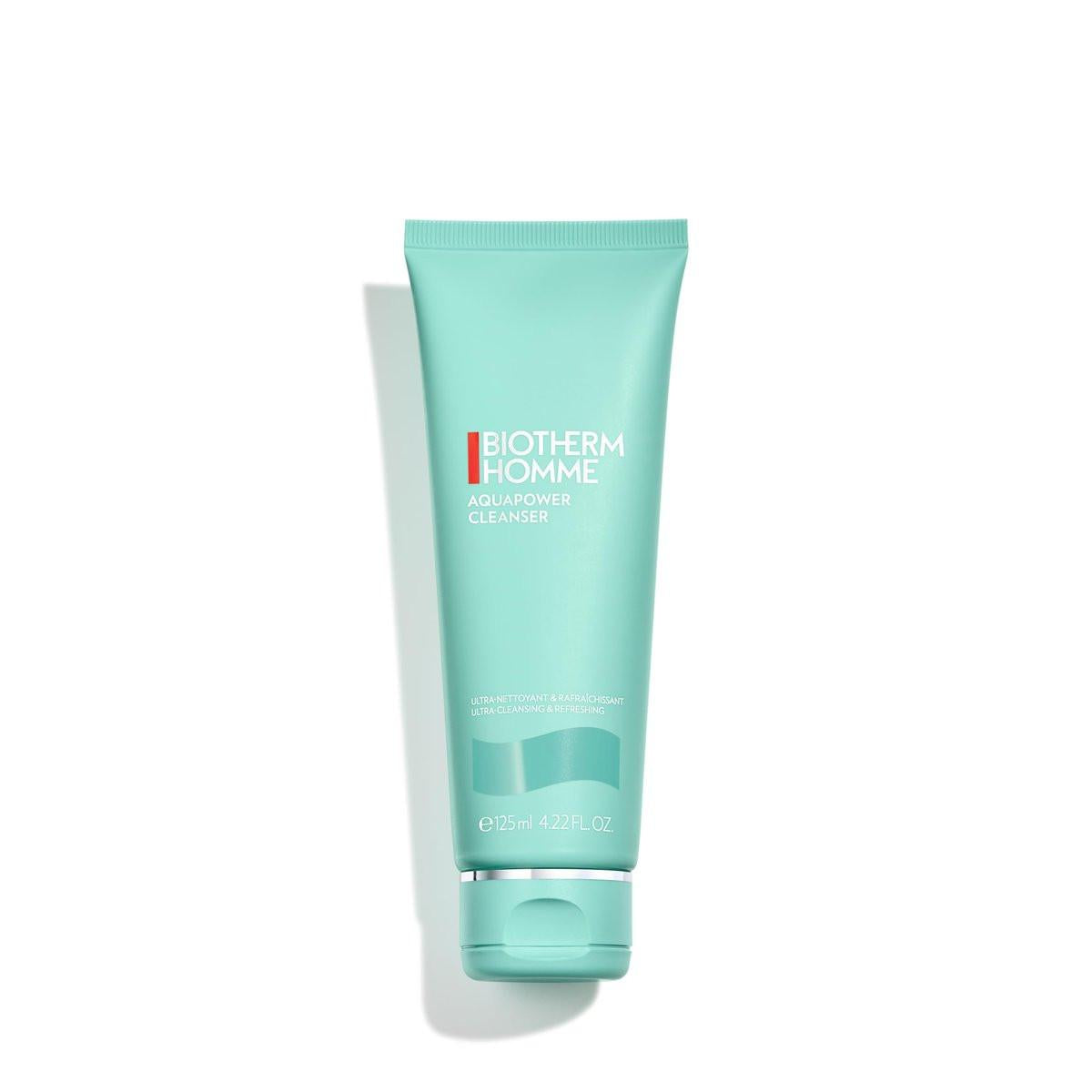 Biotherm Homme Aquapower Reinigungsgel für ölige und trockene Haut mit Oligo-Elementen – 125 ml