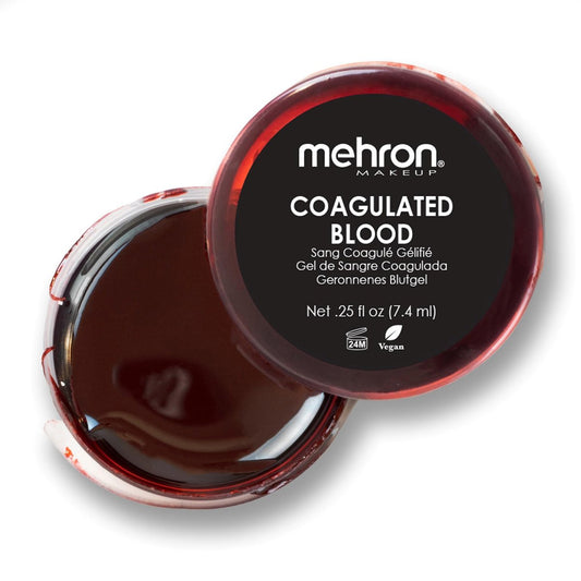 Mehron Makeup Geronnenes Blut | Fake Blood | SFX Makeup für Halloween | 0,25 oz (7,4 g)