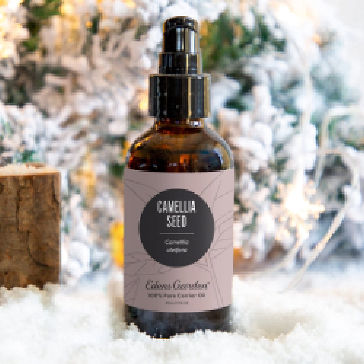 Edens Garden Kamelien-Samen-Trägeröl – 100 % reines, kaltgepresstes & hexanfreies, natürliches Feuchtigkeitsmittel für Gesicht, Haut, Haare, Kopfhaut & Nägel, zum Verdünnen ätherischer Öle & Massage 118 ml (4 fl oz)