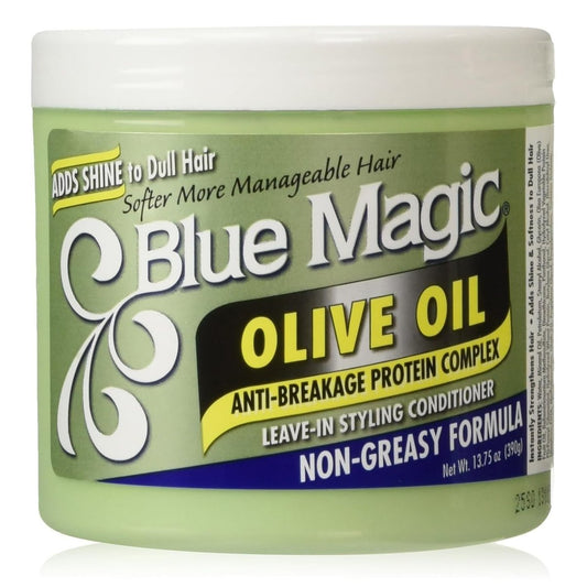 Blue Magic Olivenöl, 13,75 Fl Oz (BLMOLIVE) – Feuchtigkeitsspendende Hautpflege