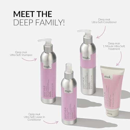MUK. Haircare Deep Ultra Soft Shampoo – 300 ml für geschmeidiges und gesundes Haar