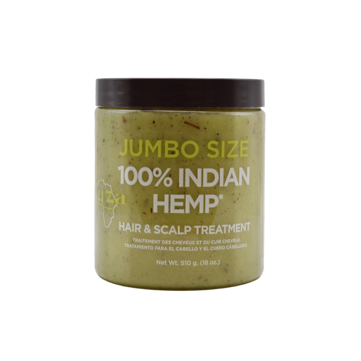 Kuza 100% Indisches Hanf Haar- und Kopfhautbehandlung – Verbessert trockenes Haar und Kopfhautgesundheit – JUMBO-GRÖSSE 18 oz