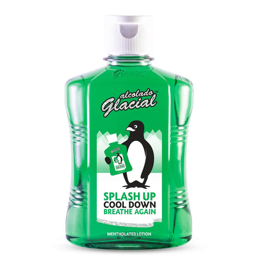 Alcolado Glacial Mentholated Splash Lotion - 16 oz (473 ml) - Erfrischendes Körperwasser