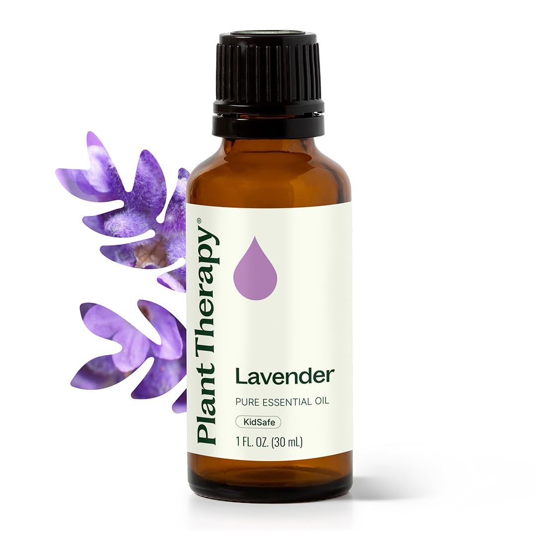 Plant Therapy Lavendel Ätherisches Öl 100% Rein, Unverdünnt, Natürliche Aromatherapie 30 ml (1 oz)