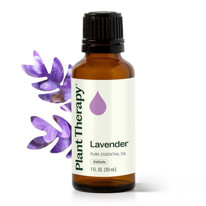 Plant Therapy Lavendel Ätherisches Öl 100% Rein, Unverdünnt, Natürliche Aromatherapie 30 ml (1 oz)