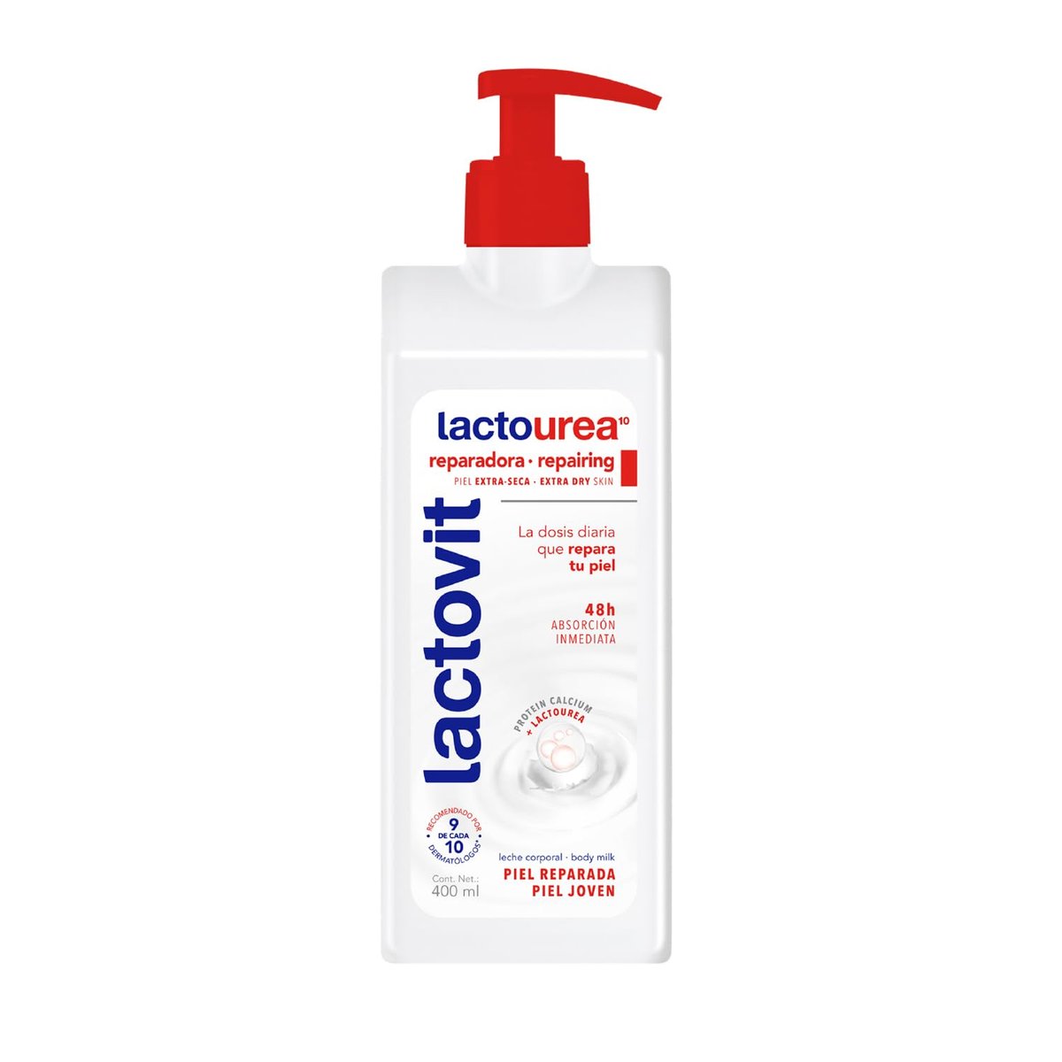 Lactovit Lactourea Body Milk 400ml – Intensive Feuchtigkeitspflege für trockene Haut