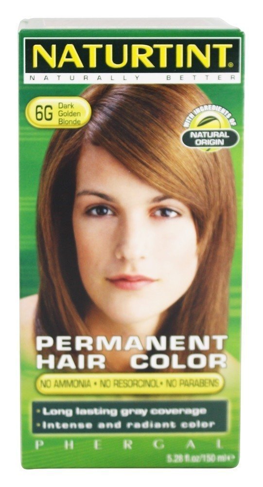 Naturtint Permanent Haarfarbe 6D Dunkelgoldblond – 5,28 oz (1er Pack)