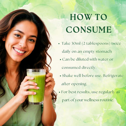 Basic Ayurveda Amla (Gooseberry) Saft | 960 ml | Reich an natürlichem Vitamin C für Immunität, Hautglanz & Haargesundheit | Pflanzliche Entgiftung & tägliches ayurvedisches Wellnessgetränk | Ohne Zuckerzusatz