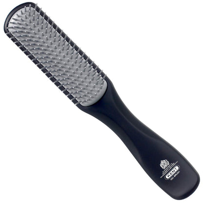 Kent KFM3 Gel Styling Hair Brush für Männer – 9-reihige Herrenbürste mit ionischen antistatischen Borsten zum Entwirren und Glätten von kurzem bis mittellangem Haar