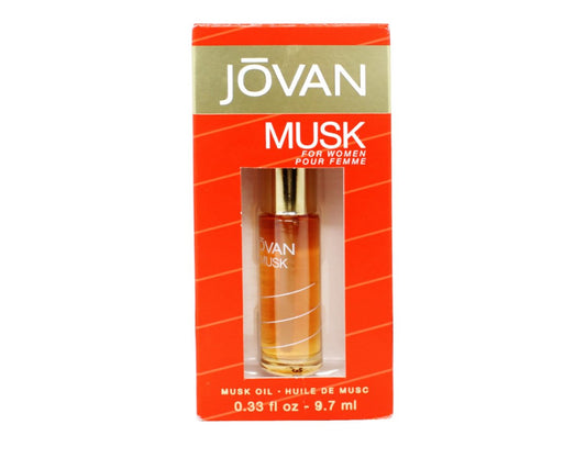Jovan Musk Öl – 0,33 oz (Pack of 6) – Klassischer Duft für Männer