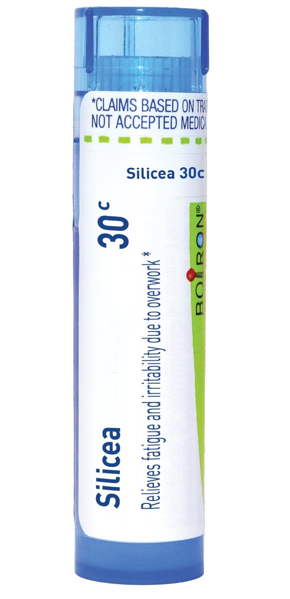 Boiron Silicea 30C Homöopathisches Arzneimittel gegen Erschöpfung - 80 Kügelchen