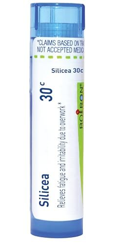 Boiron Silicea 30C Homöopathisches Arzneimittel gegen Erschöpfung - 80 Kügelchen